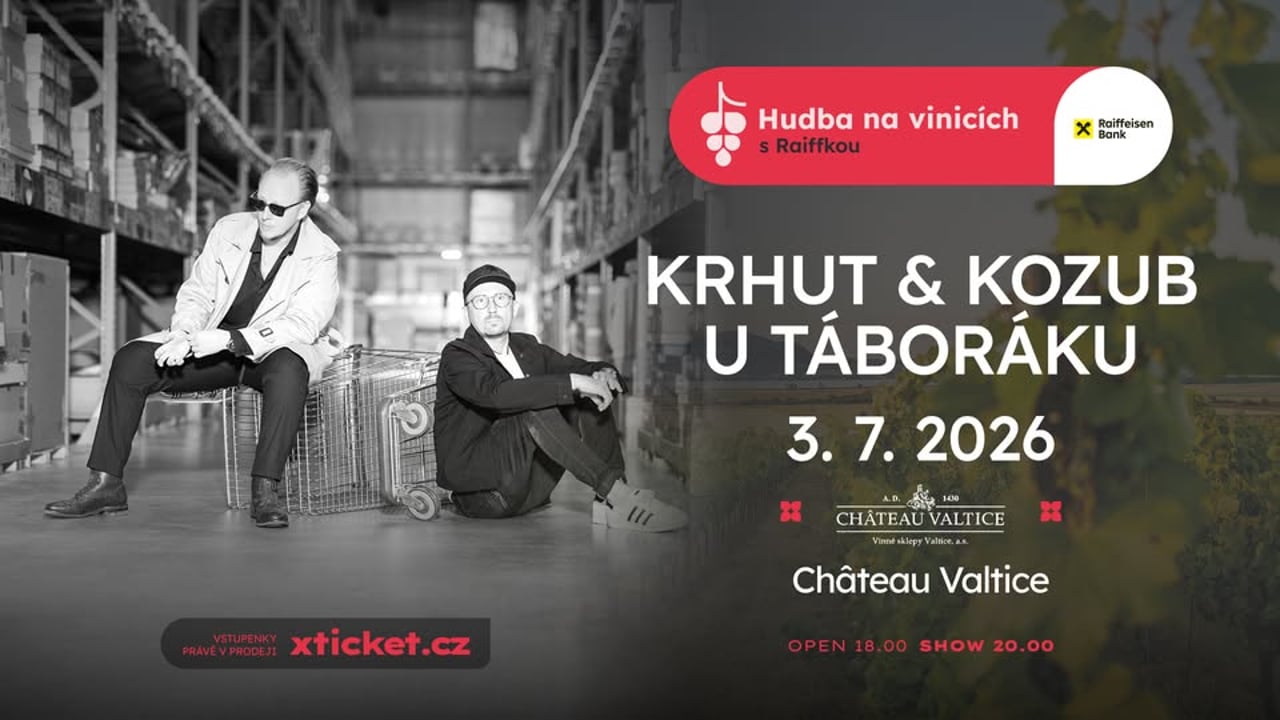 Krhut & Kozub: U táboráku - CHÂTEAU VALTICE - 3. července