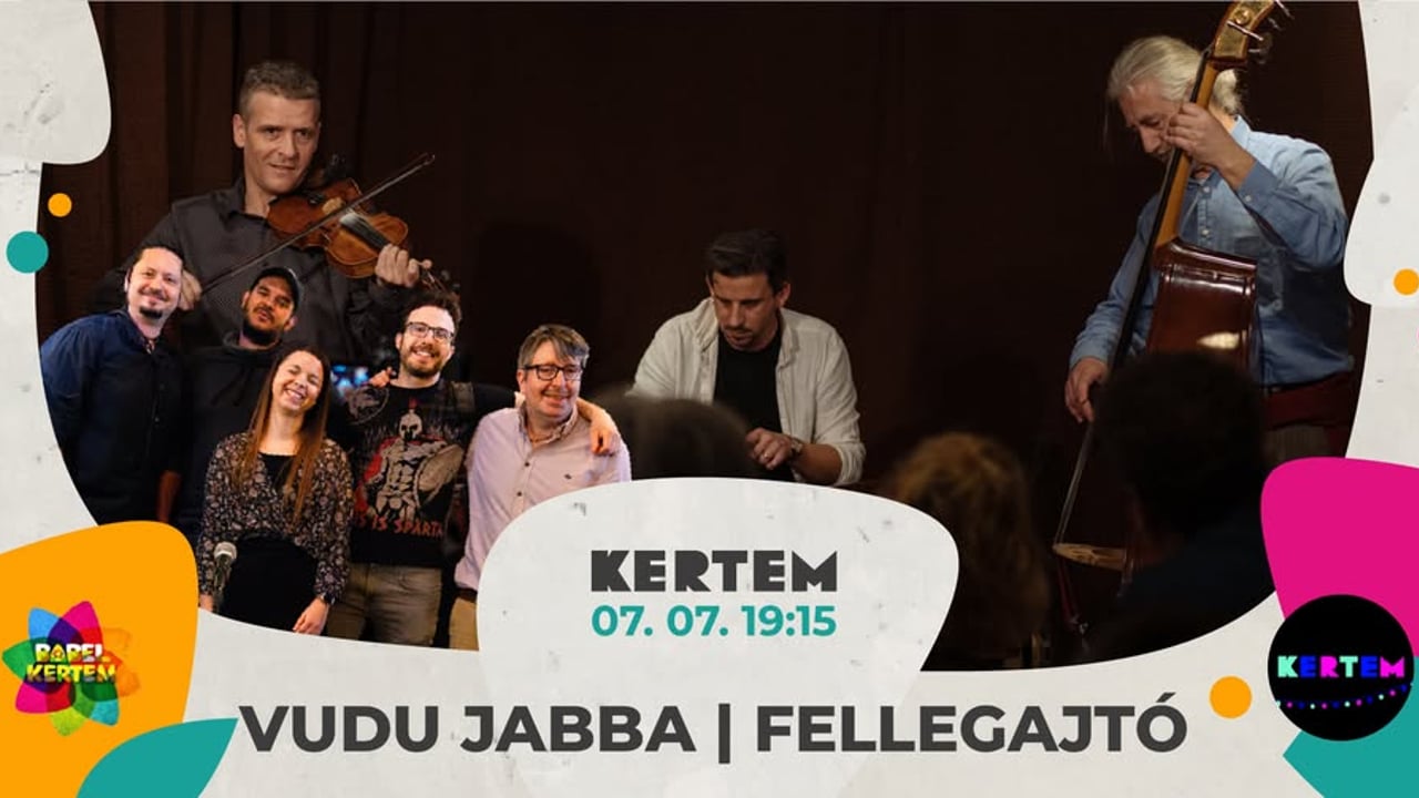 Vudu Jabba és FellegAjtó koncert a Babel Kertemben