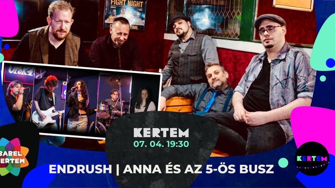 EndrusH & Anna és az 5-ös Busz koncert a Babel Kertemben