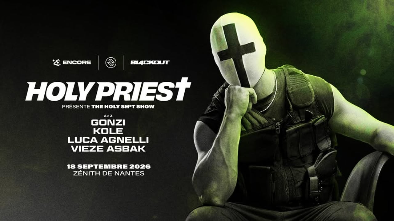 Holy Priest en concert à Nantes : Gonzi + Kole + Lucas Agnelli + Vieze Asbak• Zénith