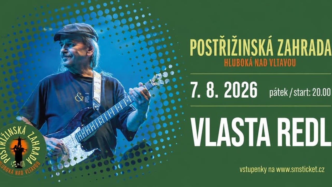 Vlasta Redl v Postřižinské zahradě | 7. 8. | Hluboká nad Vltavou
