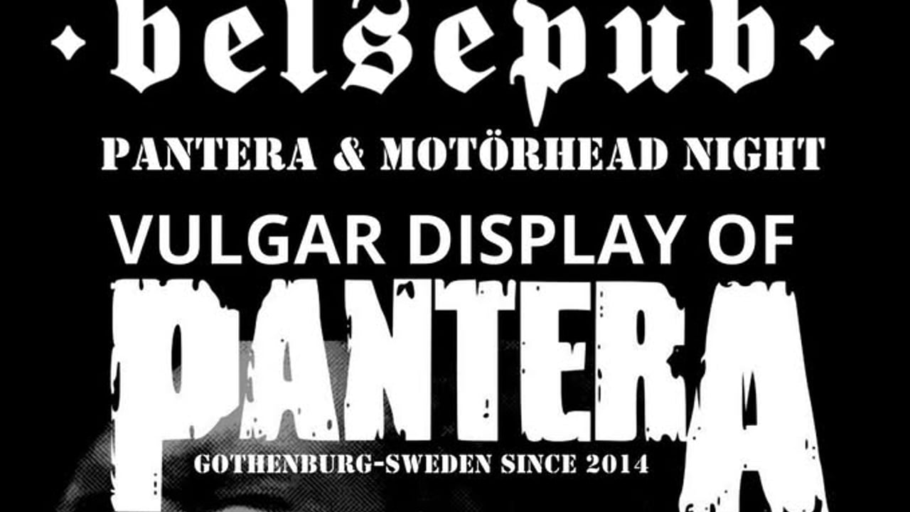 Belsepub: Pantera & Motörhead Night 🤘🏽