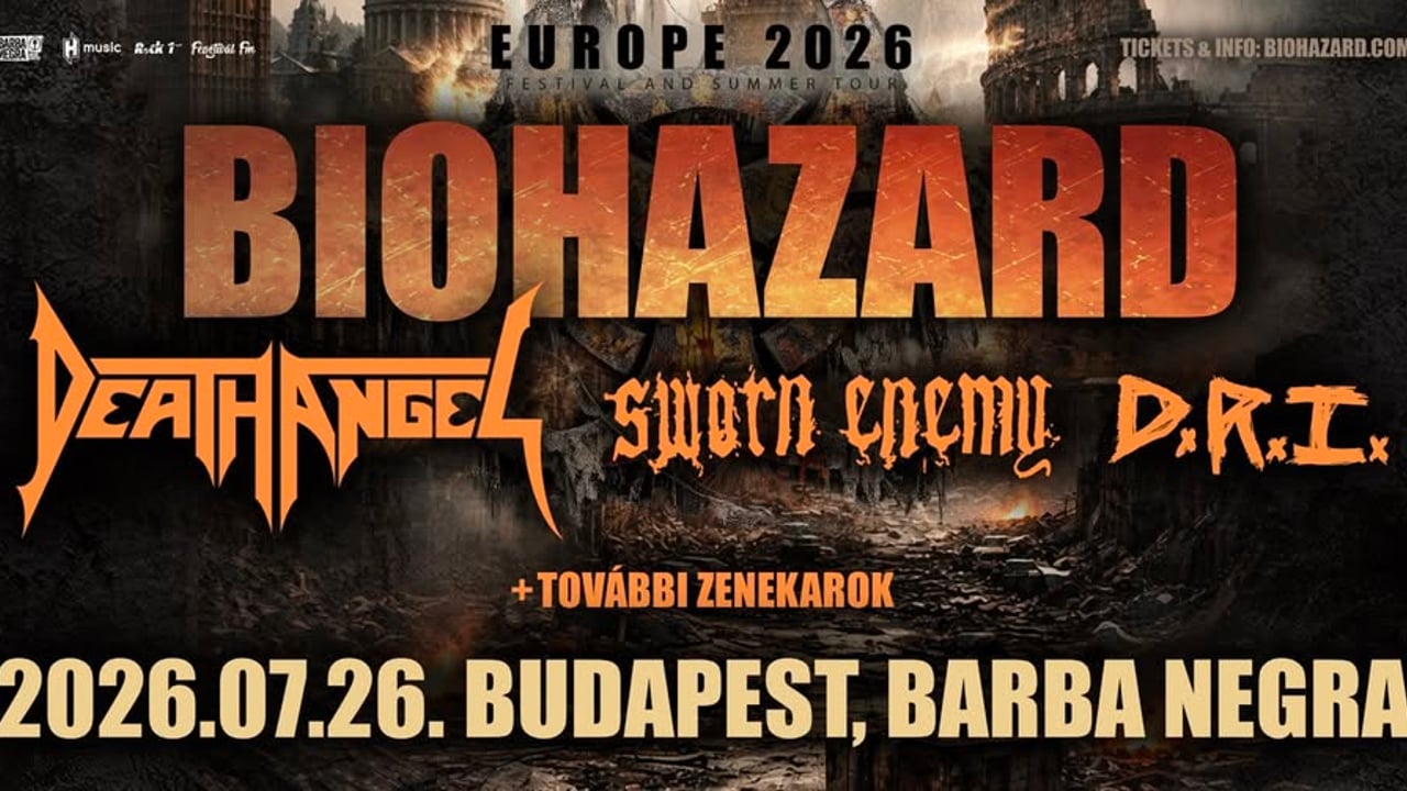 D.R.I. (US) supporting Biohazard - Barba Negra 