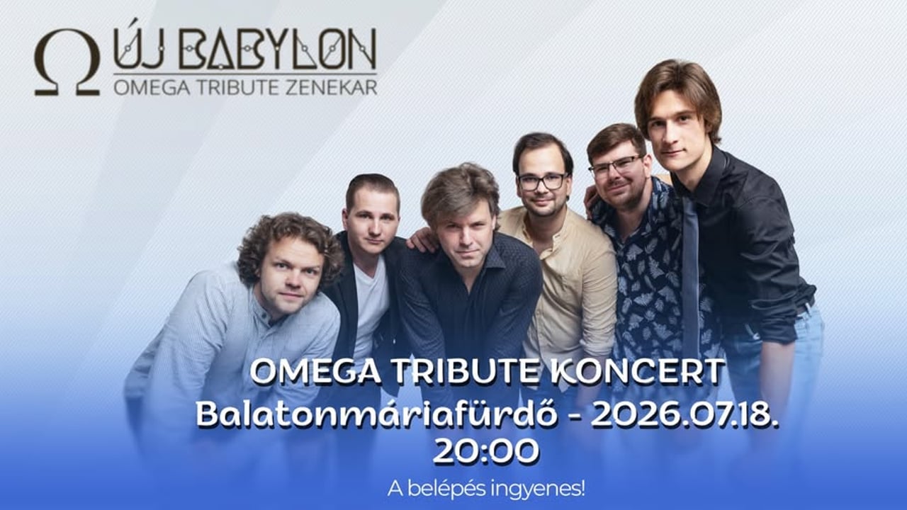 Az Omega legnagyobb slágerei │Új Babylon koncert a Balaton partján, Balatonmáriafürdő
