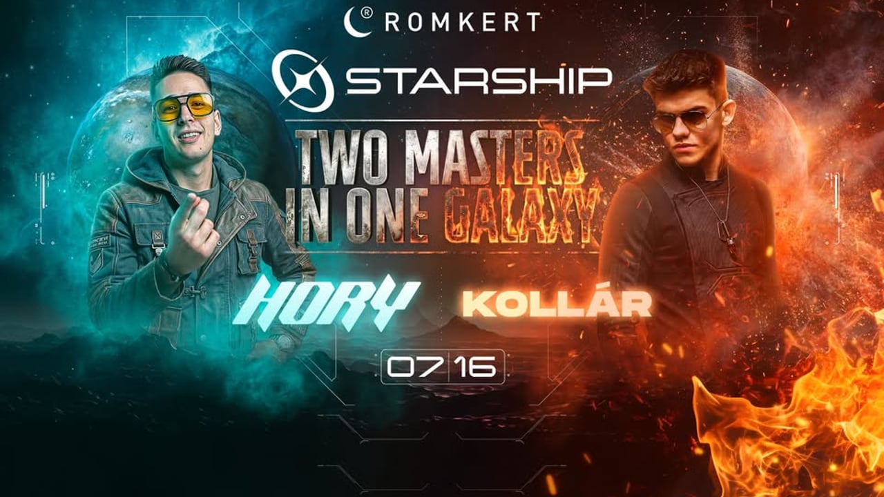 STARSHIP 🚀 TWO MASTERS IN ONE GALAXY 🚀 ROMKERT // 07.16.