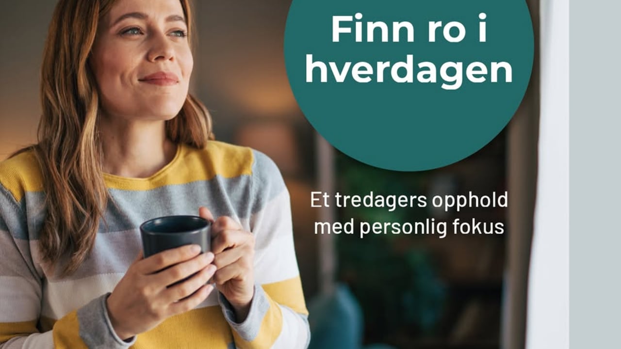 Dine dager – et tredagers opphold med personlig fokus
