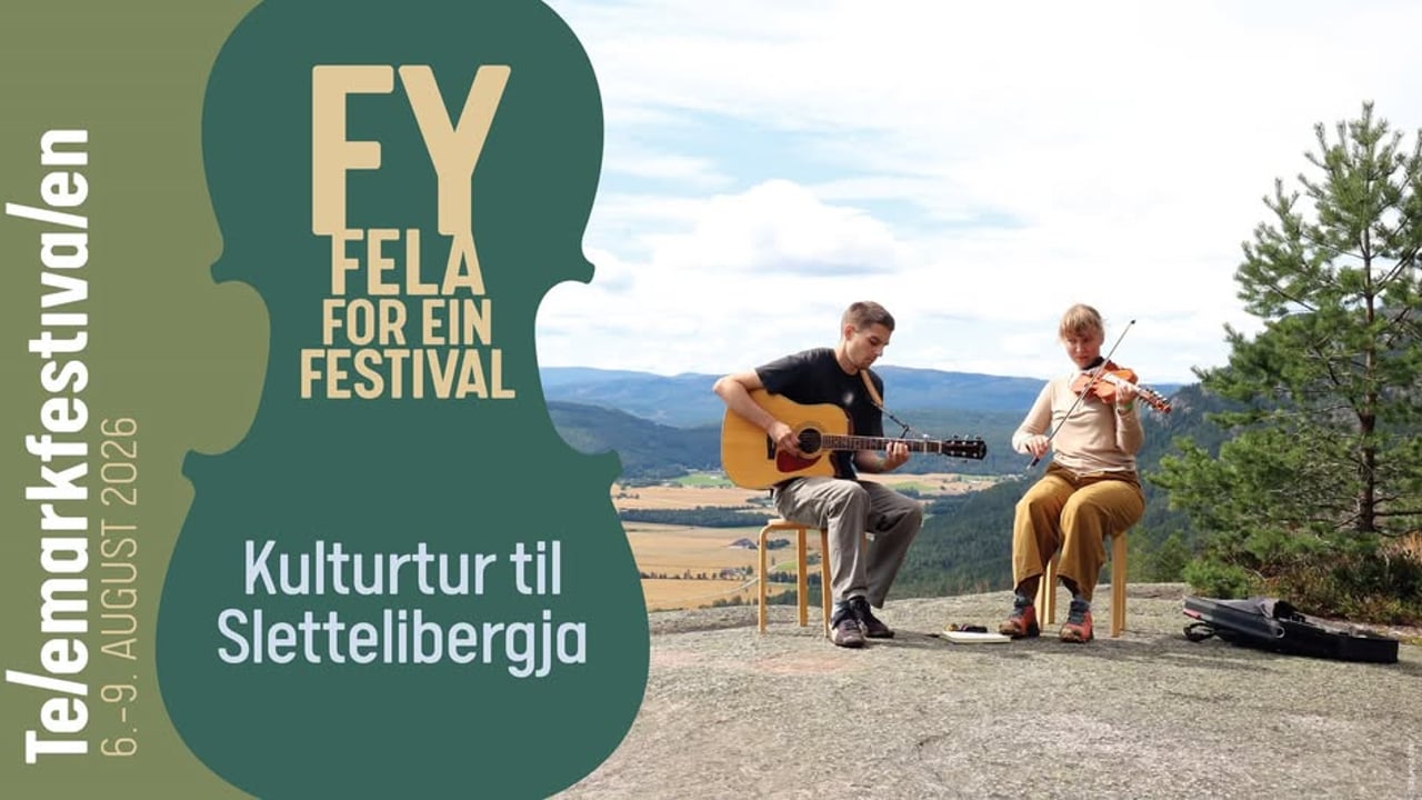Telemarkfestivalen 2026 | Kulturtur til Slettelibergja