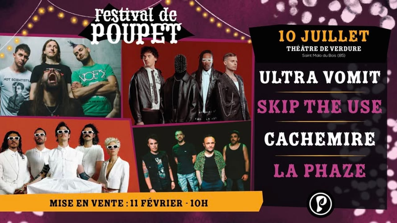 Poupet ★ ULTRA VOMIT • SKIP THE USE • CACHEMIRE • LA PHAZE