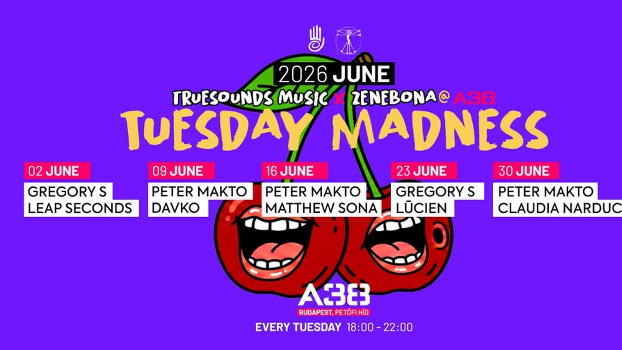 TUESDAY MADNESS 🤩 work OFF party 🪩 KEDD 🛥️ A38 Orrterasz 🌅 18h-22h