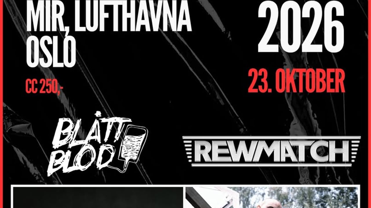 Blått Blod x Rewmatch // LIVE @ MIR Lufthavna, Oslo