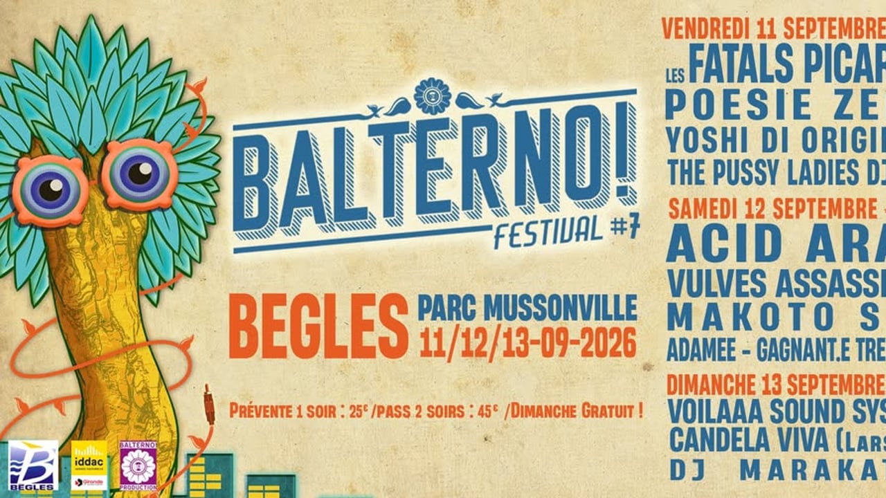 Festival BALTERNO! 2026 - Bègles (33)