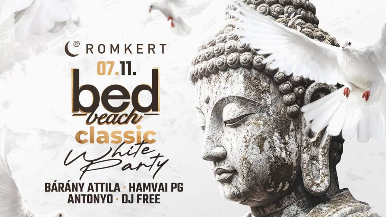 BED Beach CLASSIC - White Party • ROMKERT • 07.11.