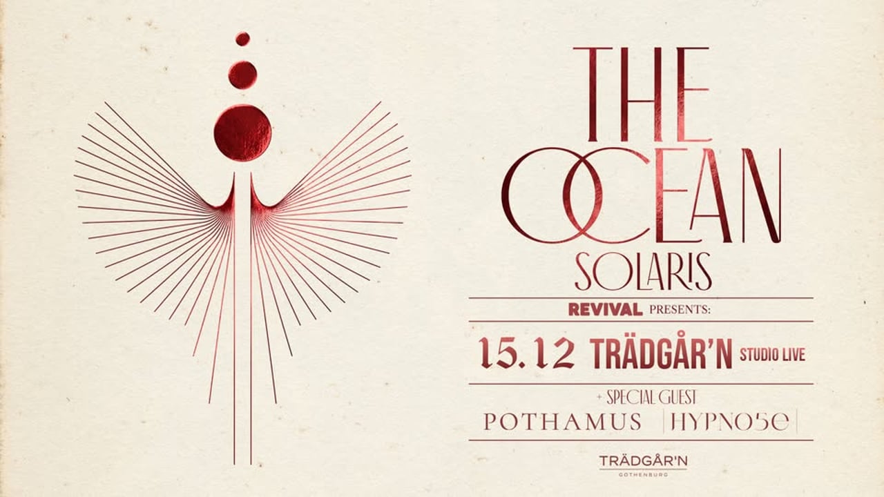 THE OCEAN: Solaris Tour 2026 + support by Pothamus & Hypno5e