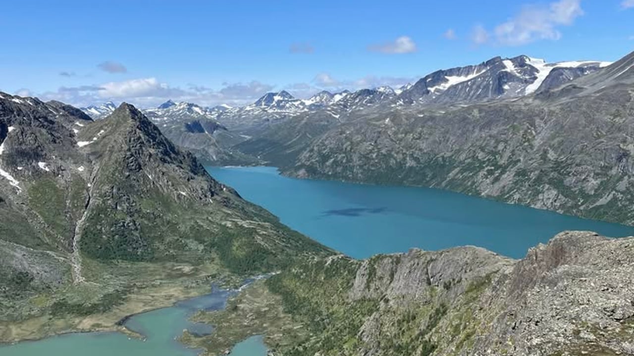 Tur til Knutshøe med kjentkvinne 6.juli
