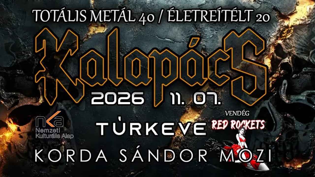 Túrkeve - Kalapács koncert - Totális Metal 40 / Életreítélt 20