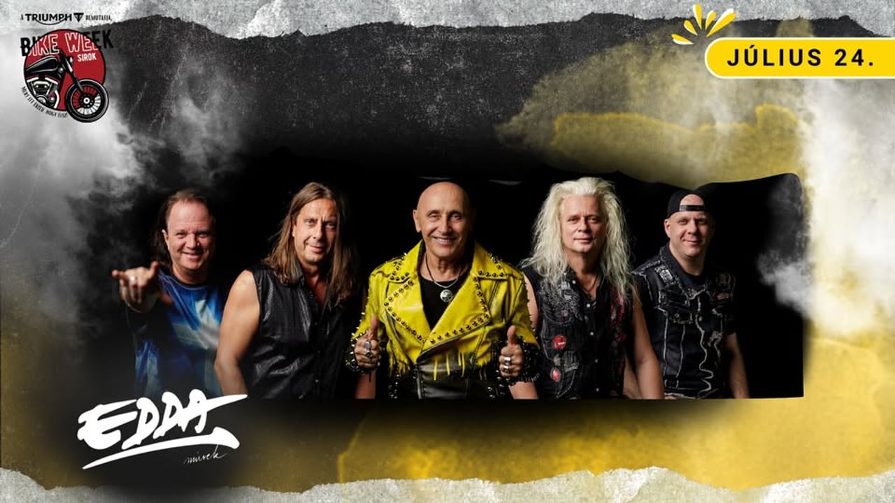 EDDA MŰVEK - BIKE WEEK SIROK 2026