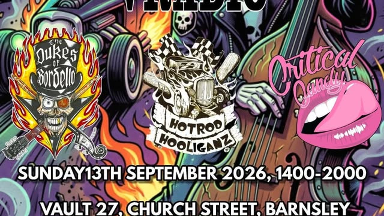 The Meteors, Voodoo Radio, The Dukes Of Bordello, Hotrod Hooliganz & Critical Candy