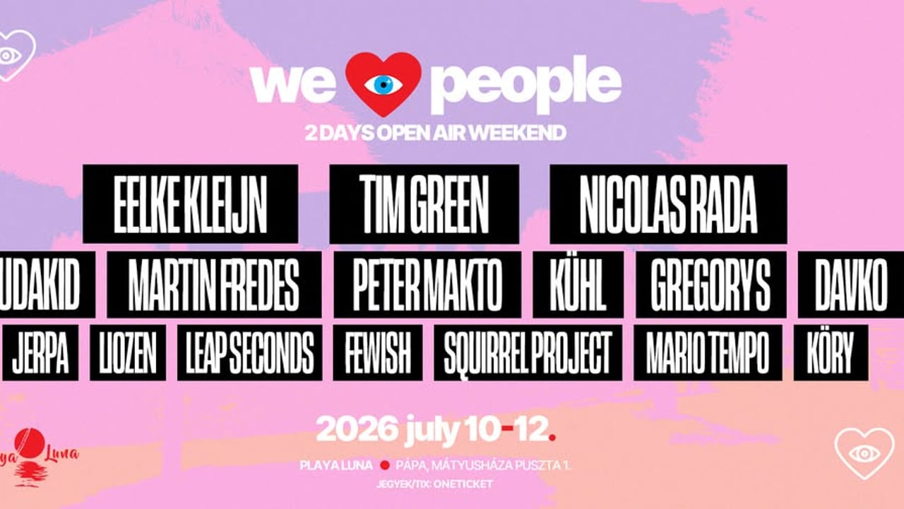 We Love People 🧡 Open Air Weekend • Playa Luna Private Beach (10-12 July 2026)