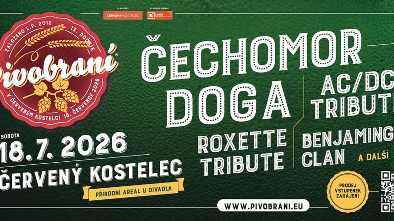 Pivobraní 2026 | Čechomor | Doga | AC/DC Tribute...