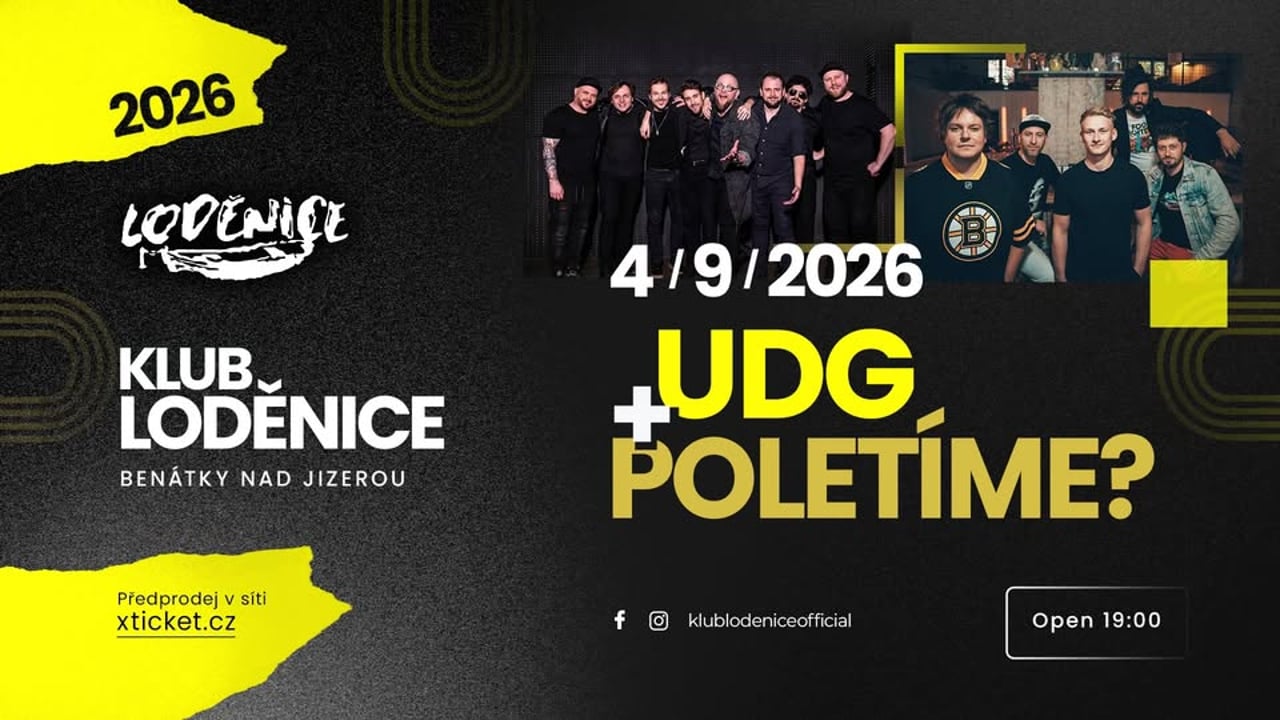 Poletíme? + UDG - Benátky nad Jizerou / Klub Loděnice 4.9.2026