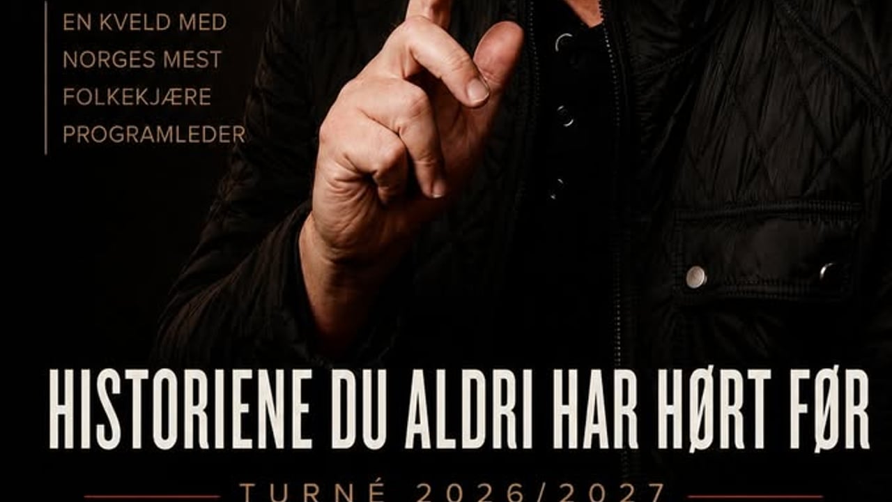 30 ÅR PÅ SPORET- En sceneforestilling med Tore Strømøy // Hvelvet Scene // 05.09