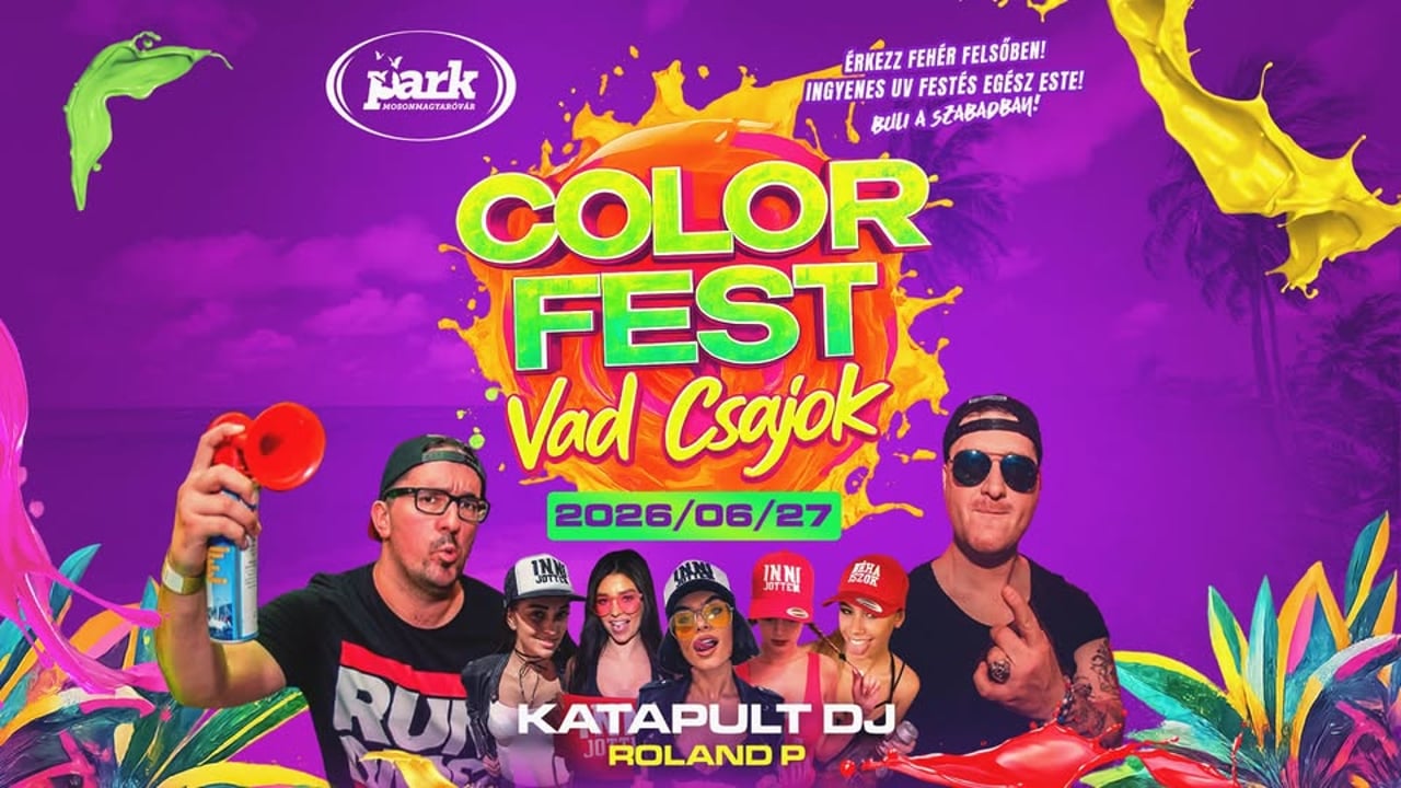III. COLOR FEST - GYERE FEHÉRBE⭐️ PARK 06/27