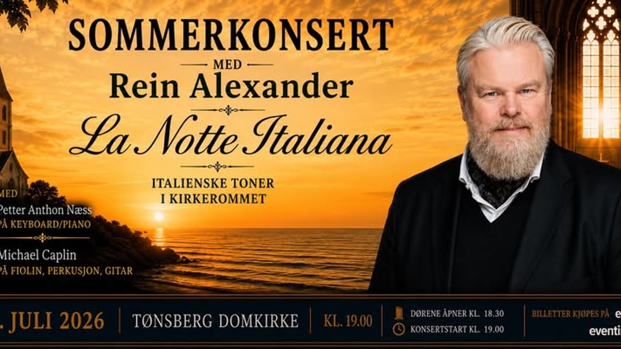 La Notte Italiana: Sommerkonsert med Rein Alexander