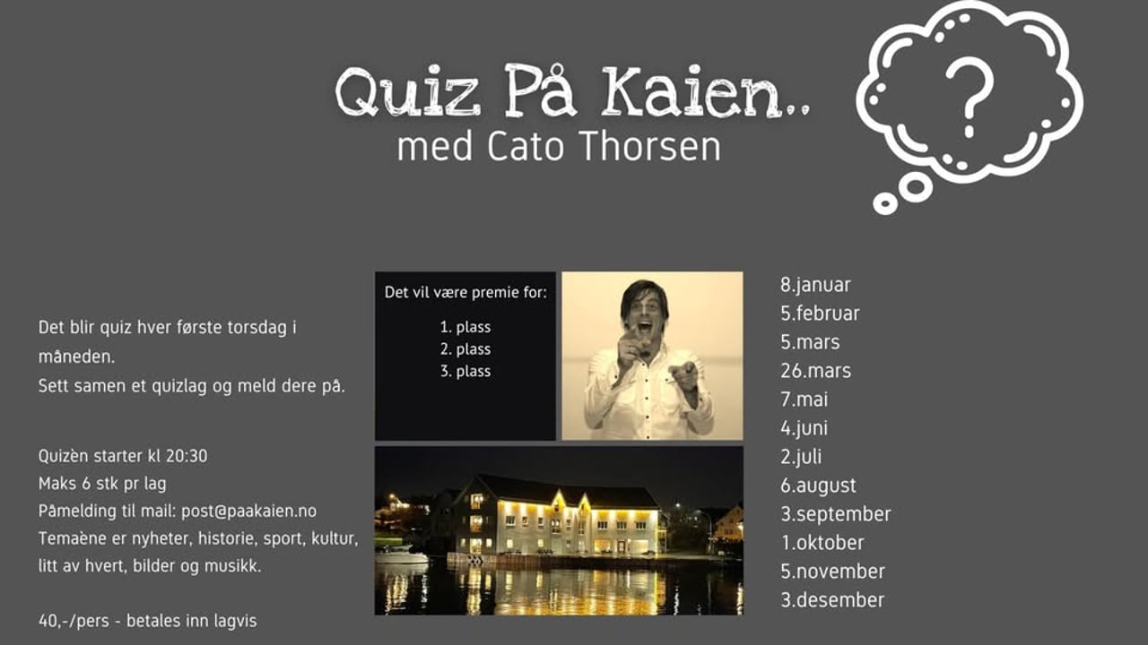Quiz på På kaien med Cato 