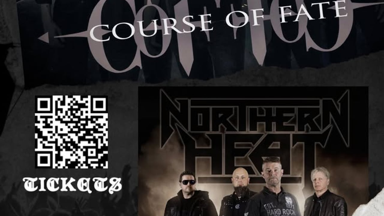 COURSE OF FATE // NORTHERN HEAT på Ray's Bar