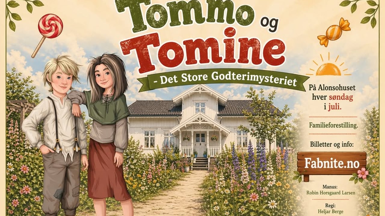 Tommo og Tomine - det store godterimysteriet