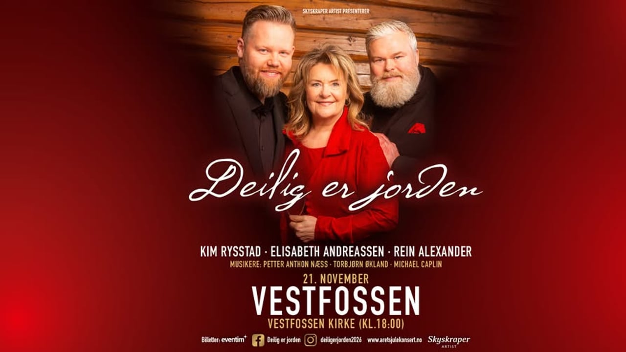 Deilig er jorden // Vestfossen kirke 21.11.26