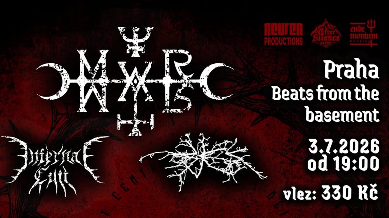 MURMUR (ES) + Infernal Cult (CZE) + BJES (CZE) | Praha - Beats From The Basement - 3.5.2026