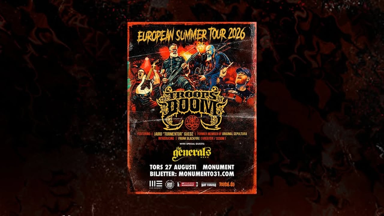 The Troops of Doom (BRA) + The Generals 27/8