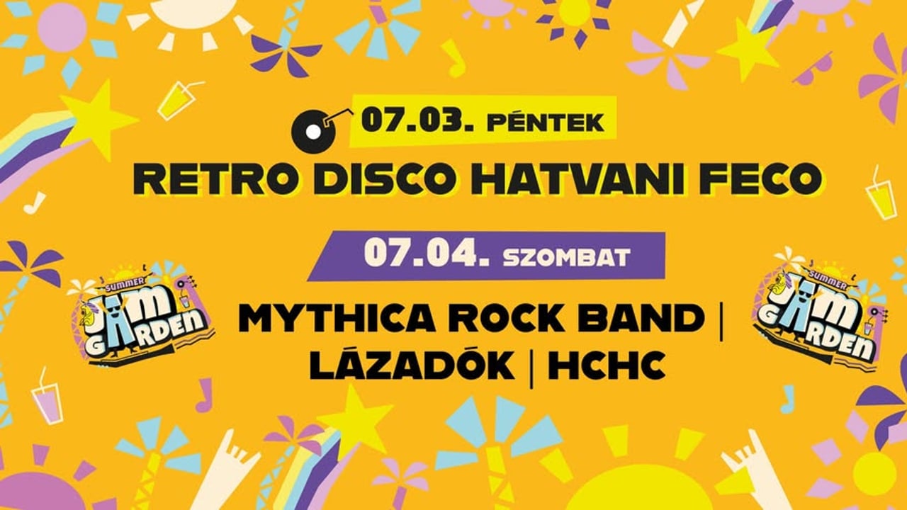 MYTHICA ROCK BAND | LÁZADÓK | HCxHC | Jam Garden 2026