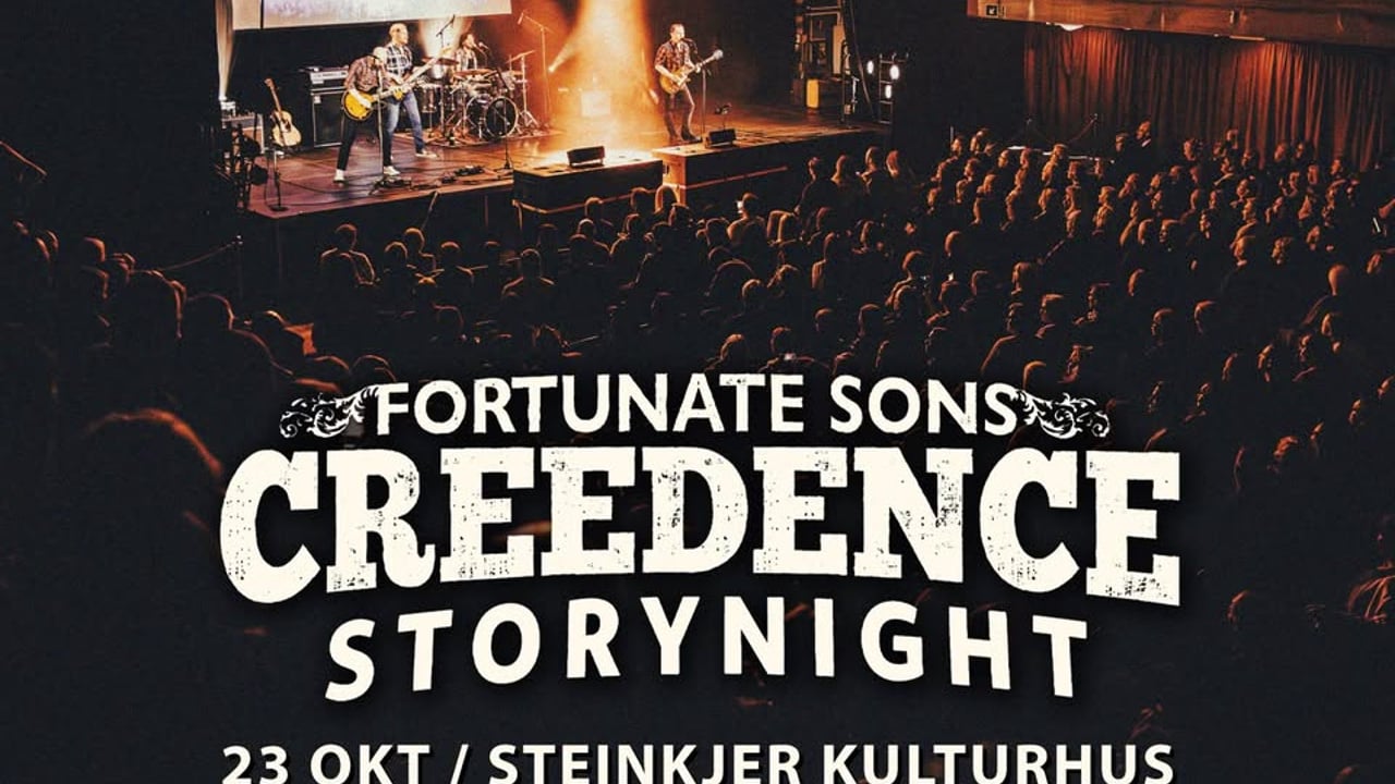 Creedence StoryNight / Fortunate Sons / Steinkjer Kulturhus / 23. okt