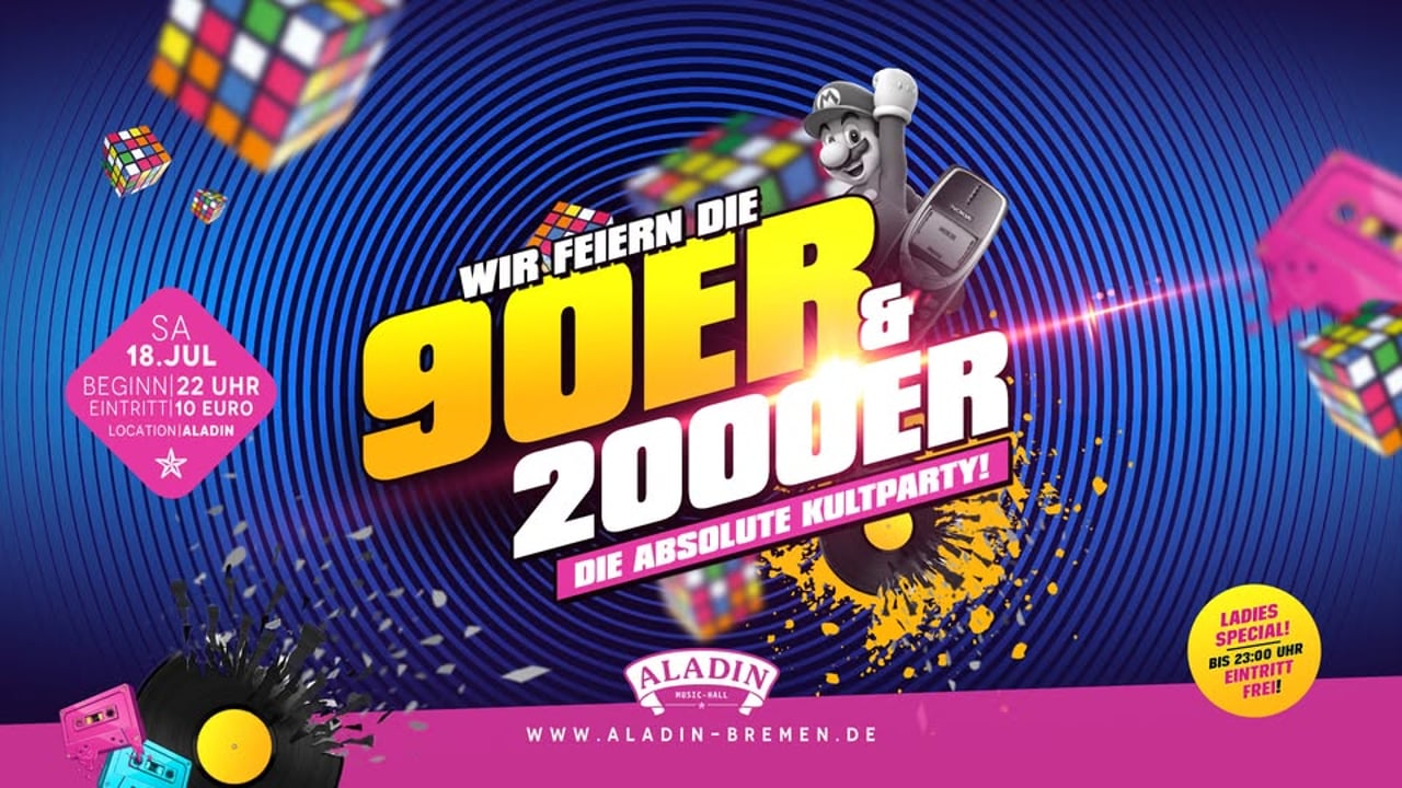 Wir FEIERN die 90ER & 2000ER!