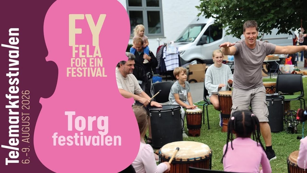 Telemarkfestivalen 2026 | Torgfestivalen - ein festival i festivalen