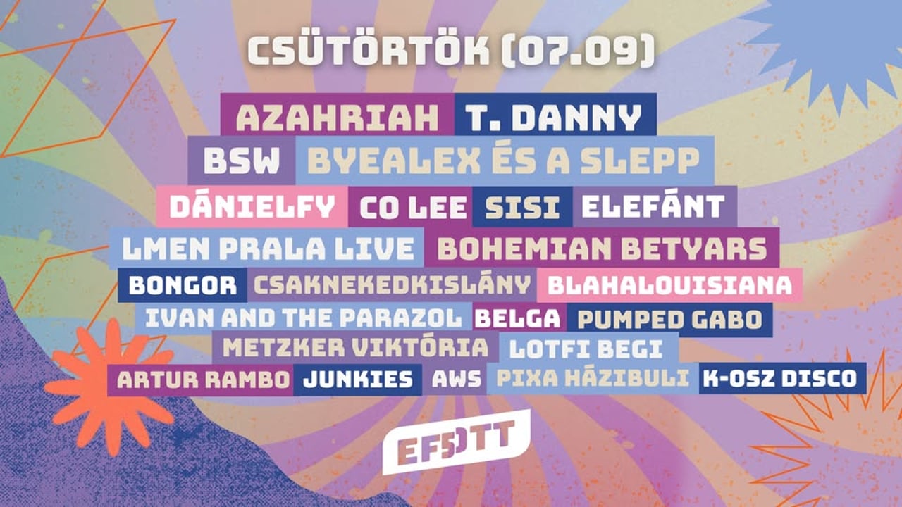 EFOTT 2026 | CSÜTÖRTÖK - 07.09.
