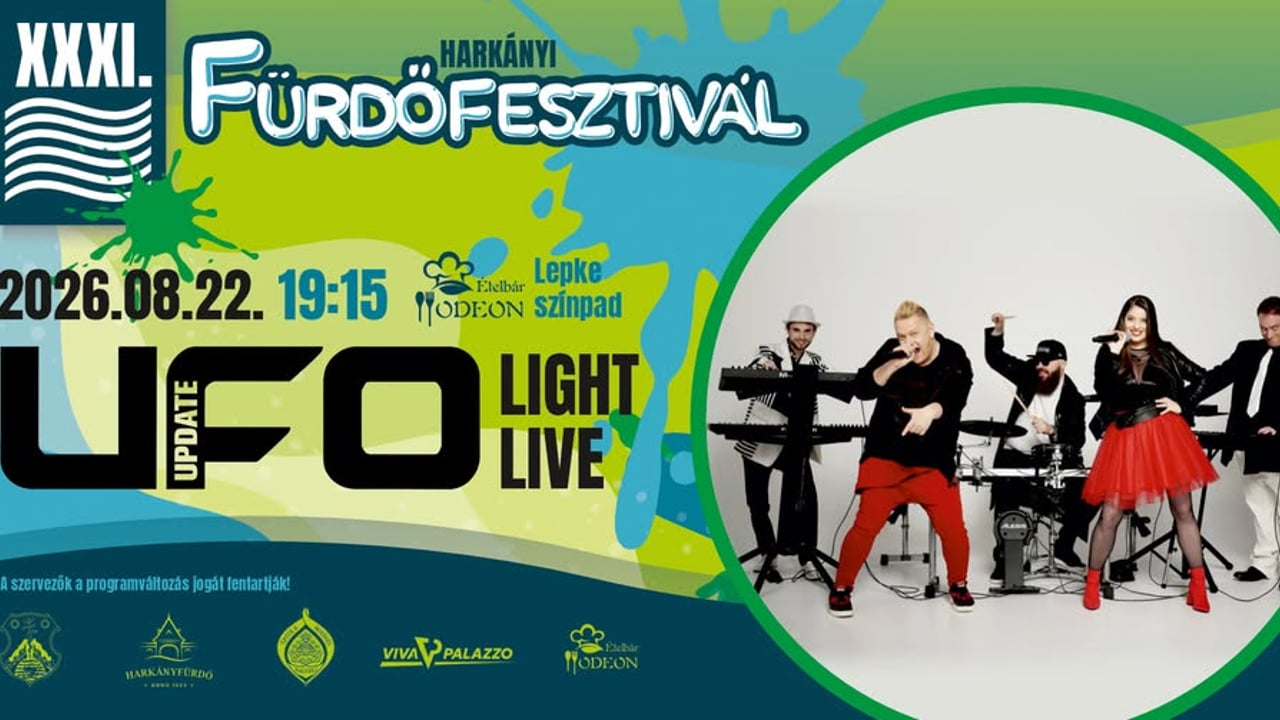 UFO – Retro dance party Harkányban!