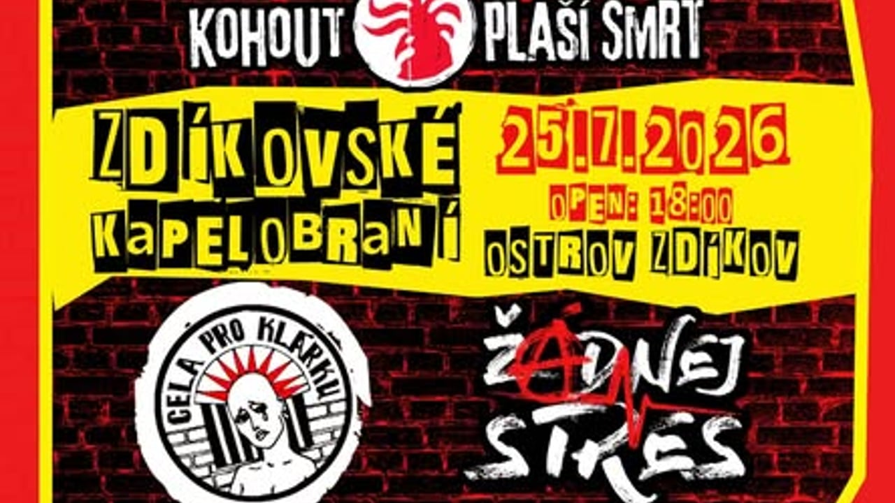 Zdíkovské Kapelobraní   SPS /Kohout Plaší Smrt /Žádnej Stres /Cela Pro Klárku (NaPunkTovanej ostrov)