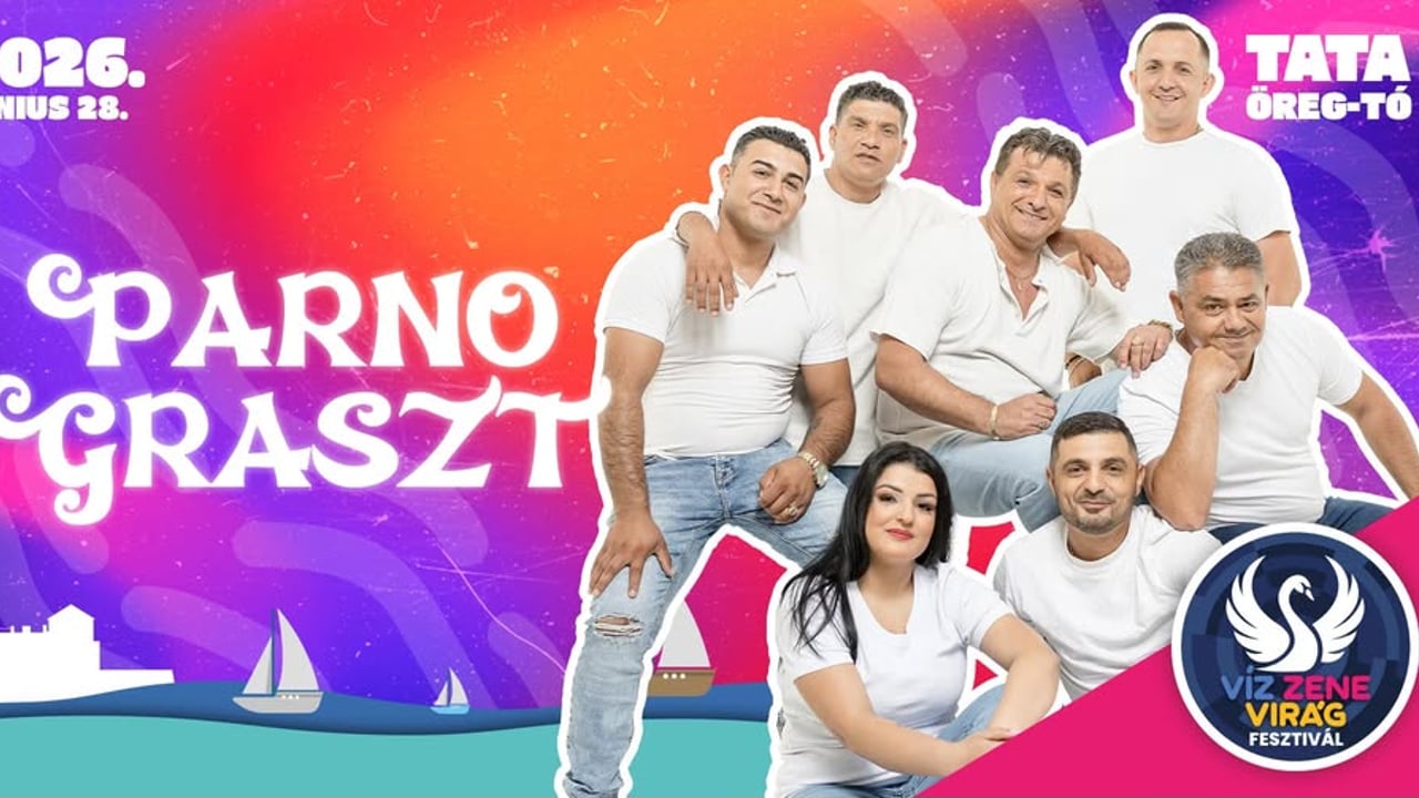 Parno Graszt II Víz, Zene, Virág Fesztivál II Tata