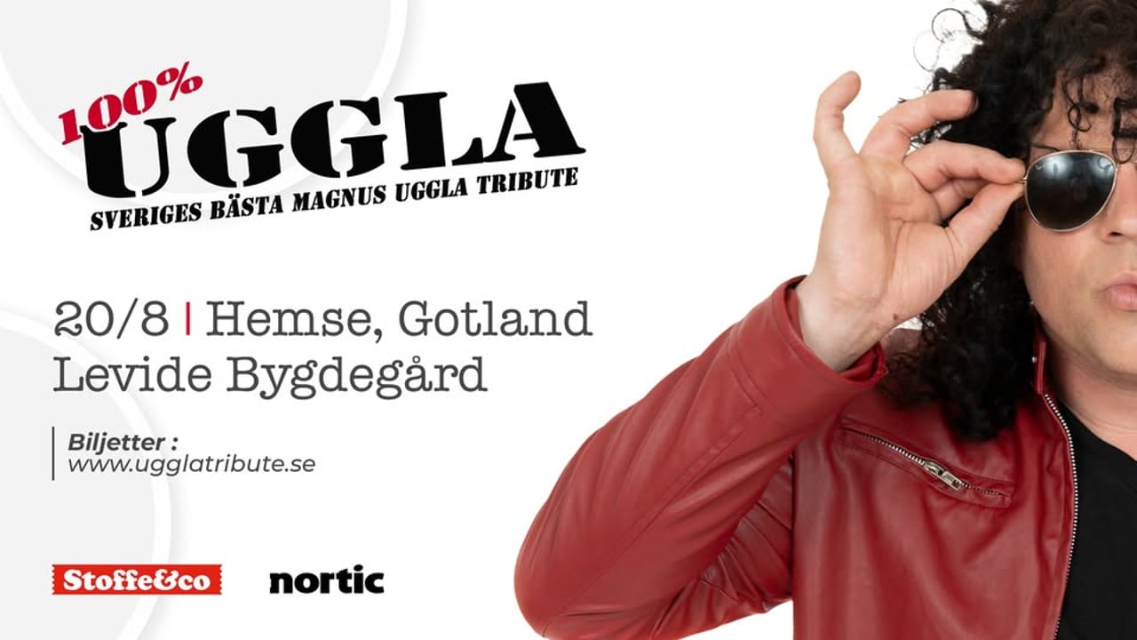 100% UGGLA | Levide Bygdegård, Hemse
