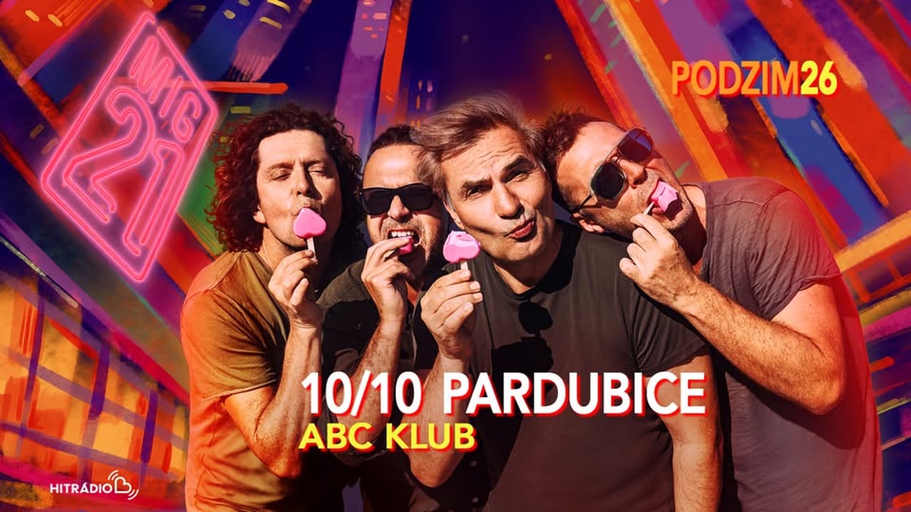 MIG 21 - PODZIM 2026 TOUR - PARDUBICE
