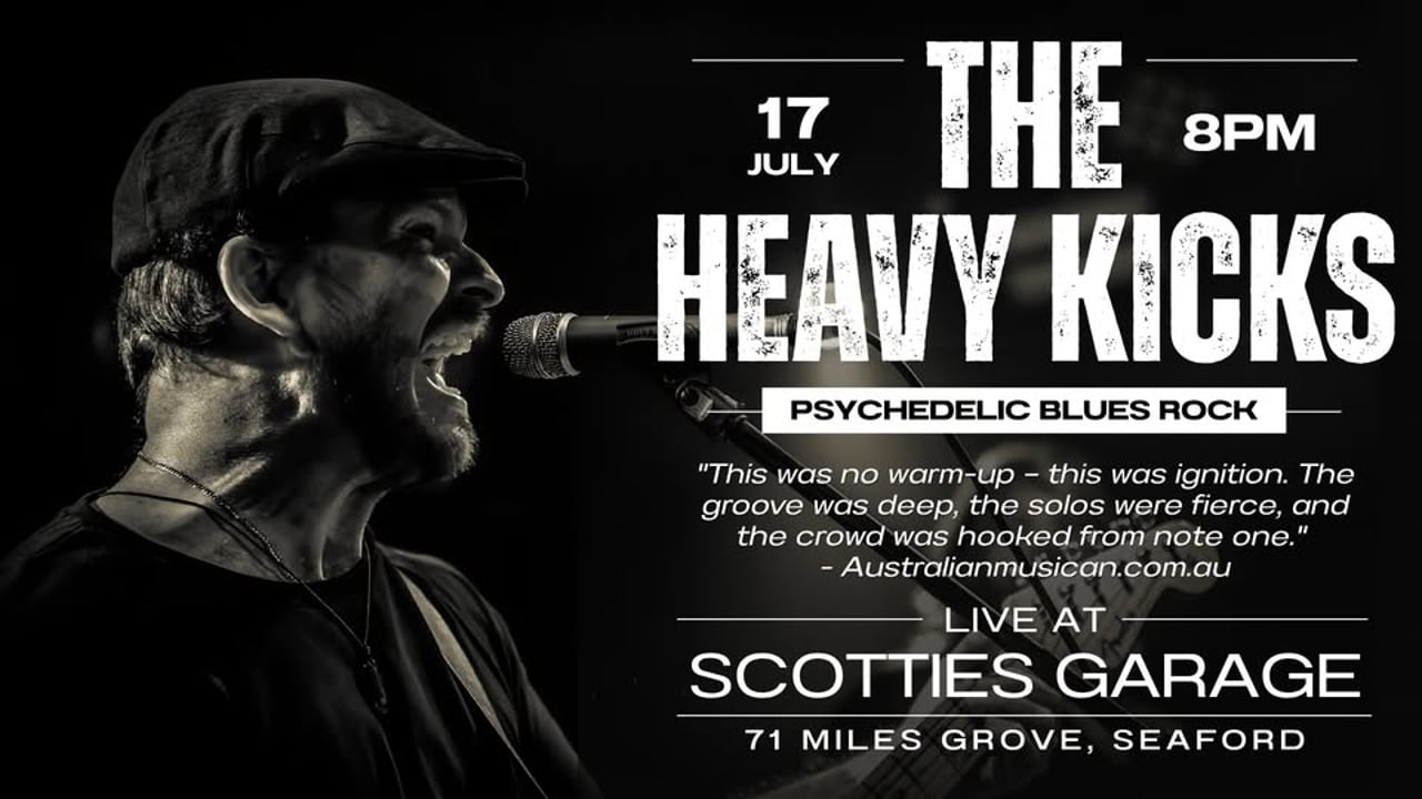 The Heavy Kicks // Live at Scotties Garage, Seaford