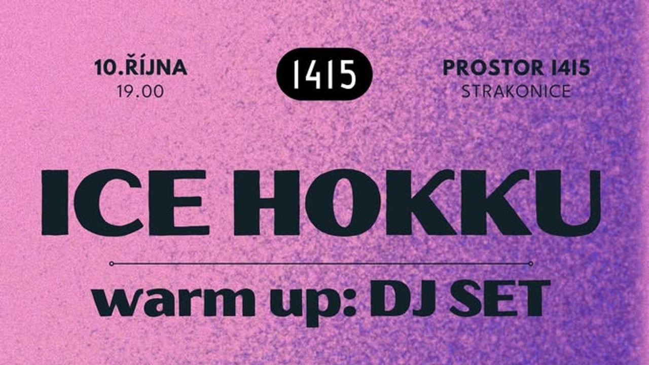 ICE HOKKU & DJ set