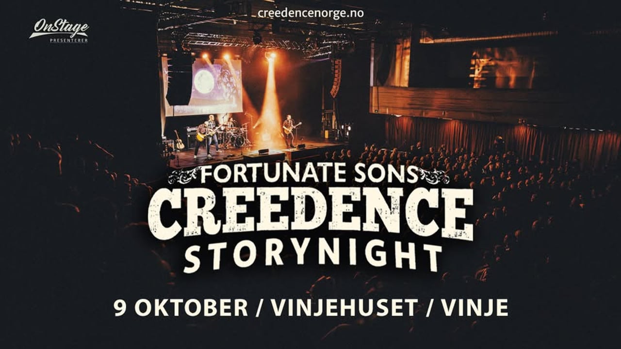 Creedence StoryNight / Fortunate Sons / Vinjehuset / 9. okt