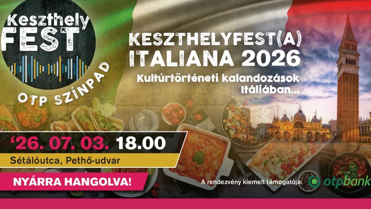 KESZTHELYFEST(A) ITALIANA | KeszthelyFest 2026 | OTP színpad