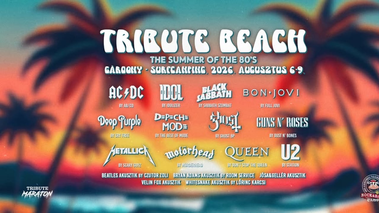 Tribute Beach 2026  💥  The Summer of the 80s – Live on the Beach