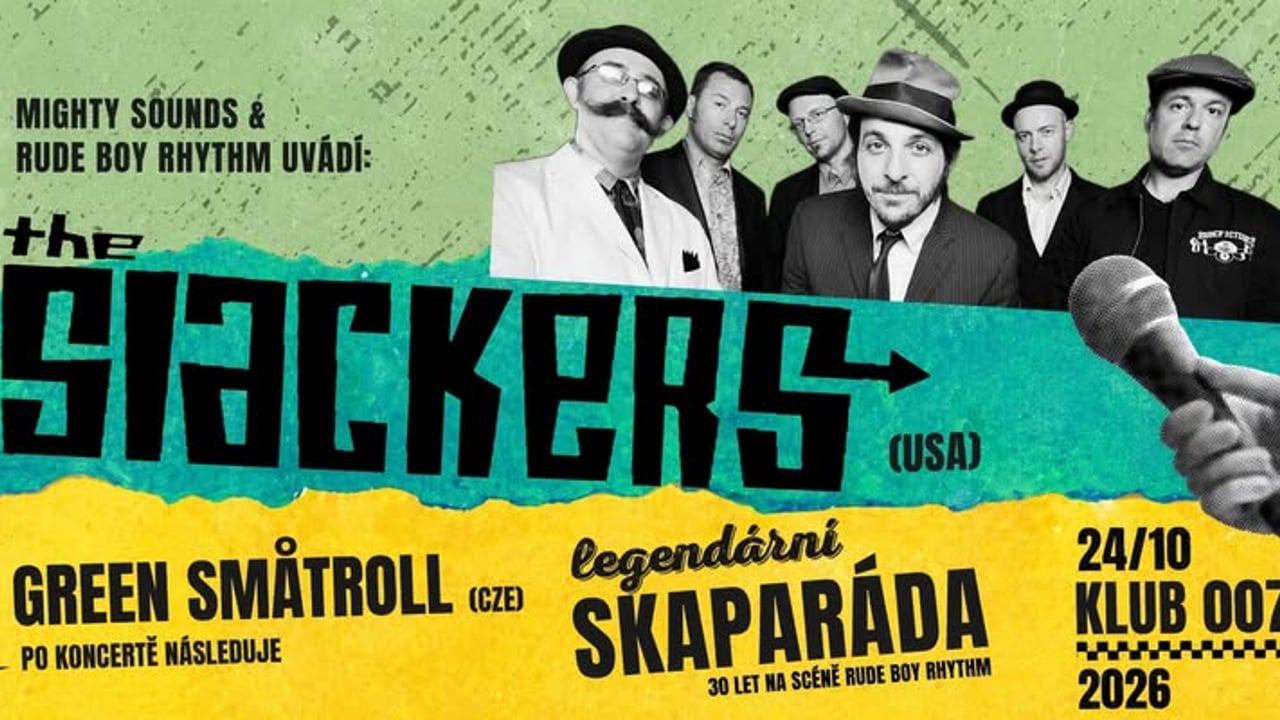 The Slackers, Green Smatroll, Rude Boy Rhythm 30 let na scéně!