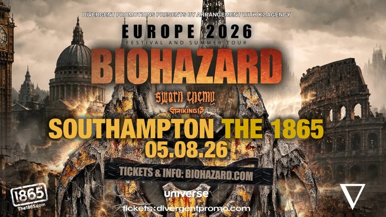 Biohazard at The 1865, Southampton